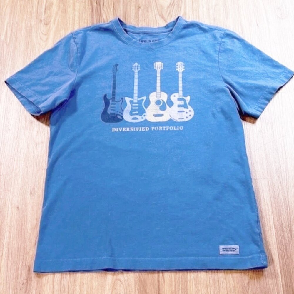 Life is Good – “Diversified Portfolio” Men’s Medium Tee Shirt – Excellent!